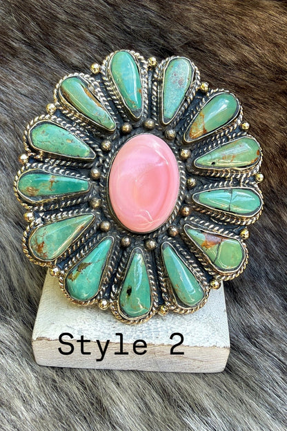 Oval Turquoise Statement Ring - Boho Wanderlust Boutique Boho Wanderlust Boutique