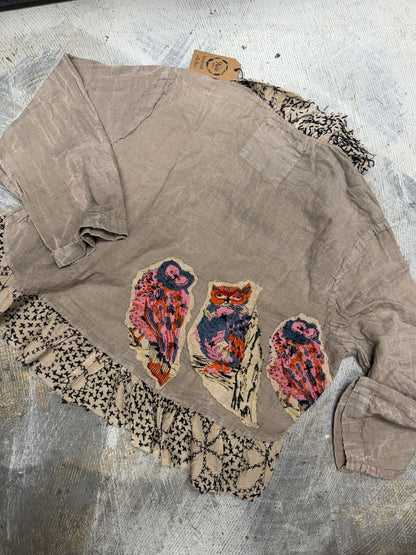 Owl Jacket - ivyandlavyboutique ivyandlavyboutique