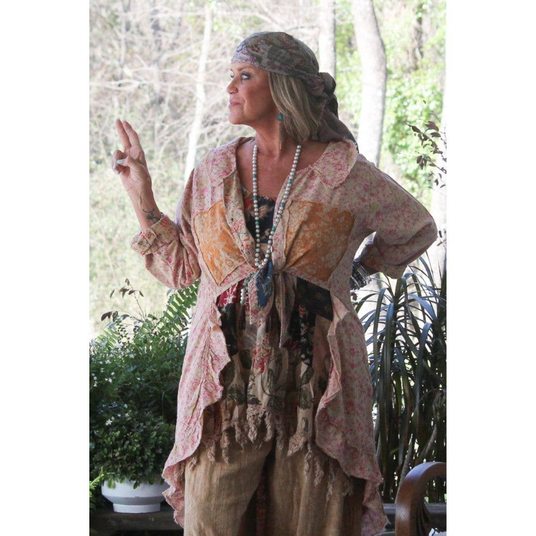 Painted Meadows Jacket - ivyandlavyboutique Jaded Gypsy