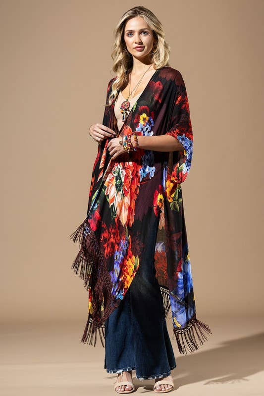 Paradiso Kimono - ivyandlavyboutique Urbanista