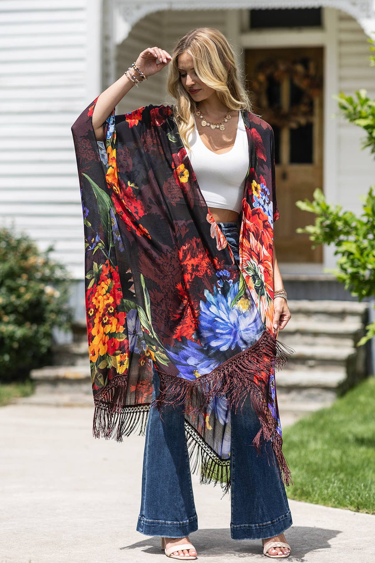 Paradiso Kimono - ivyandlavyboutique Urbanista