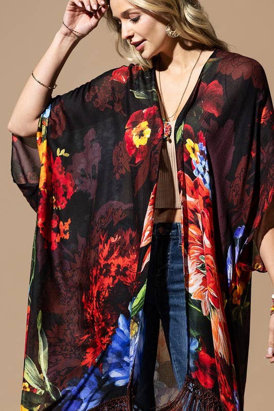 Paradiso Kimono - ivyandlavyboutique Urbanista