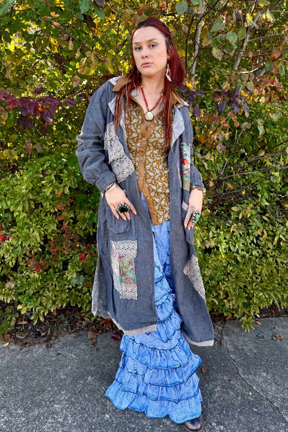 Patched Up Duster - ivyandlavyboutique Jaded Gypsy