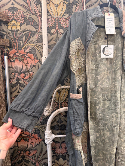 Patched Up Duster - ivyandlavyboutique Jaded Gypsy