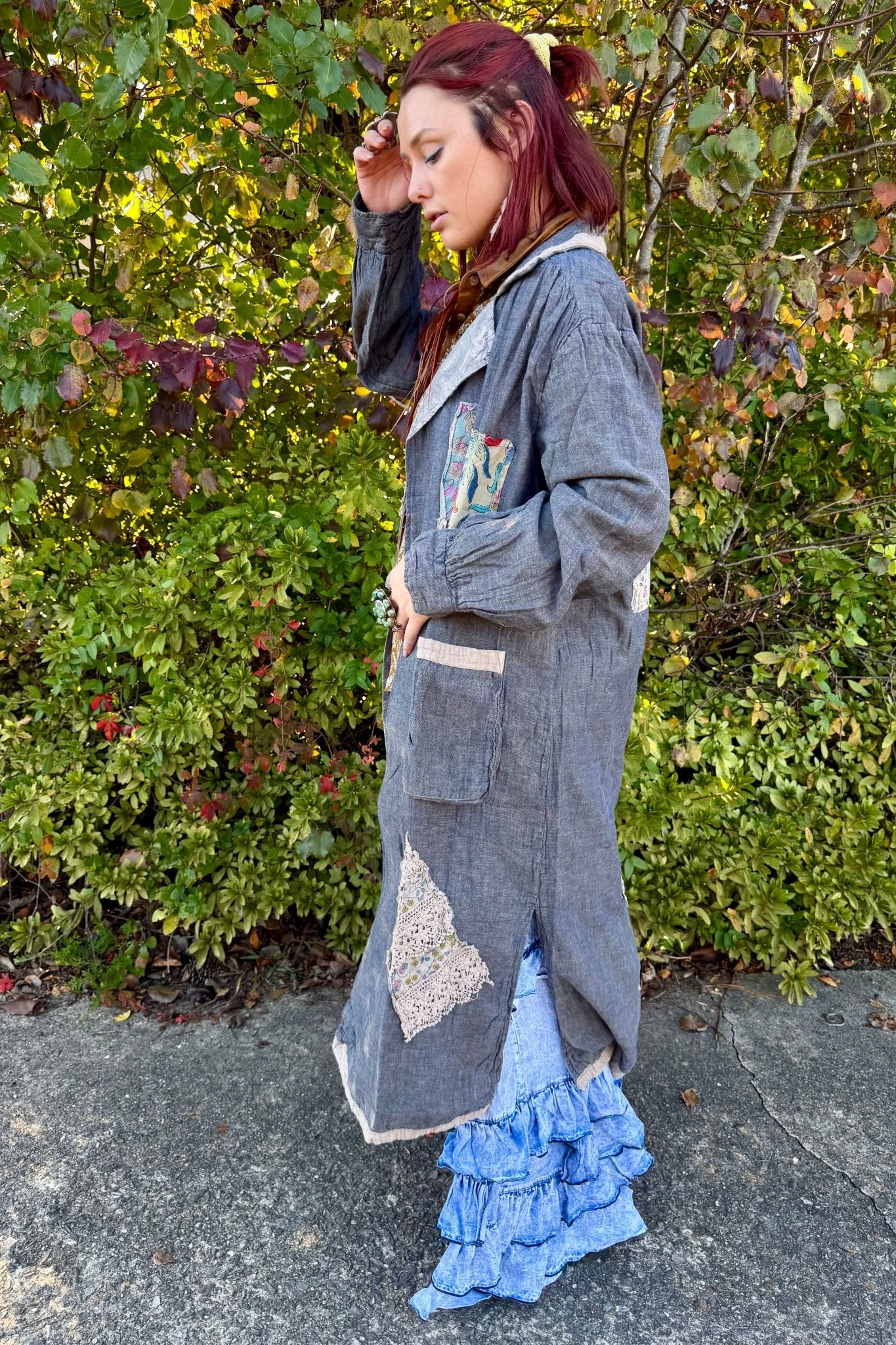 Patched Up Duster - ivyandlavyboutique Jaded Gypsy