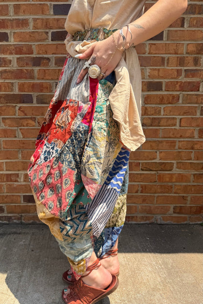Patchwork Sunrise Pant - ivyandlavyboutique Jaded Gypsy