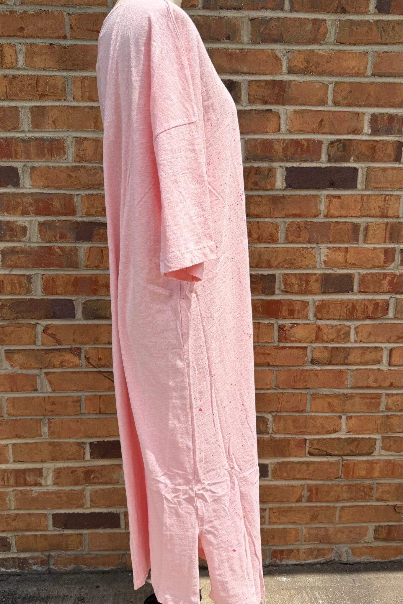 Peace 3/4 Sleeve T-Shirt Dress - ivyandlavyboutique ivyandlavyboutique