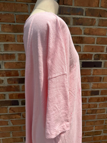 Peace 3/4 Sleeve T-Shirt Dress - ivyandlavyboutique ivyandlavyboutique