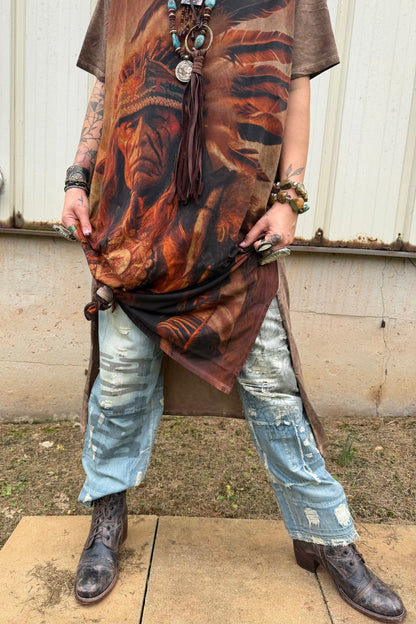 Peace & Love Jeans in Brave Heart - ivyandlavyboutique Jaded Gypsy