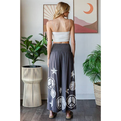 Peace & Star Patchwork Pant - ivyandlavyboutique Oli&Hali