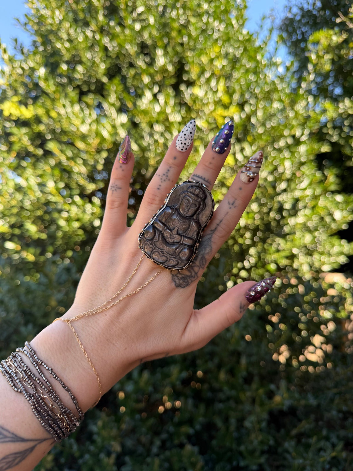Peaceful Thoughts Ring - Boho Wanderlust Boutique ivyandlavyboutique