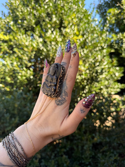 Peaceful Thoughts Ring - Boho Wanderlust Boutique ivyandlavyboutique