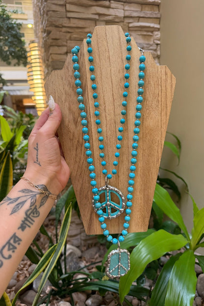 Peaceful Vibes Necklace - ivyandlavyboutique ivyandlavyboutique