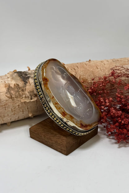 Peaceful Vibes Resin Mold Ring - ivyandlavyboutique ivyandlavyboutique