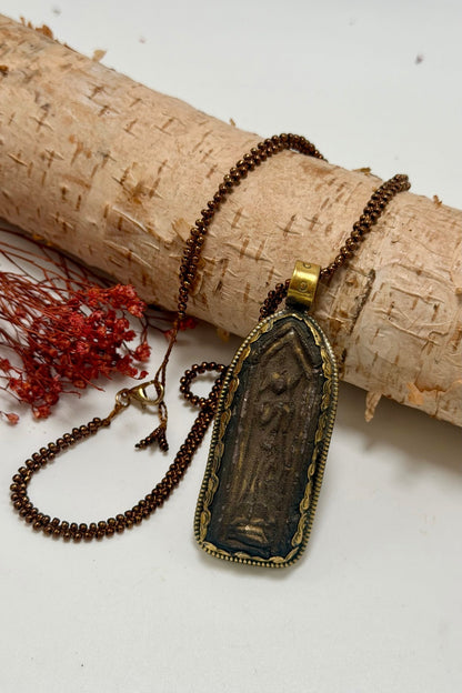 Peaceful Vibes Shortie Necklace - ivyandlavyboutique ivyandlavyboutique