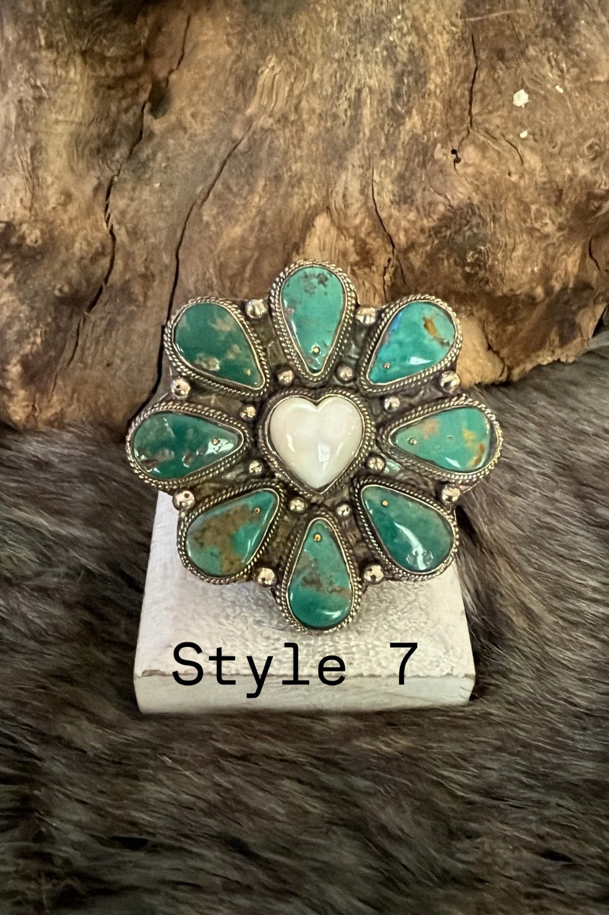 Pearl Heart In The Middle Ring - Boho Wanderlust Boutique Boho Wanderlust Boutique