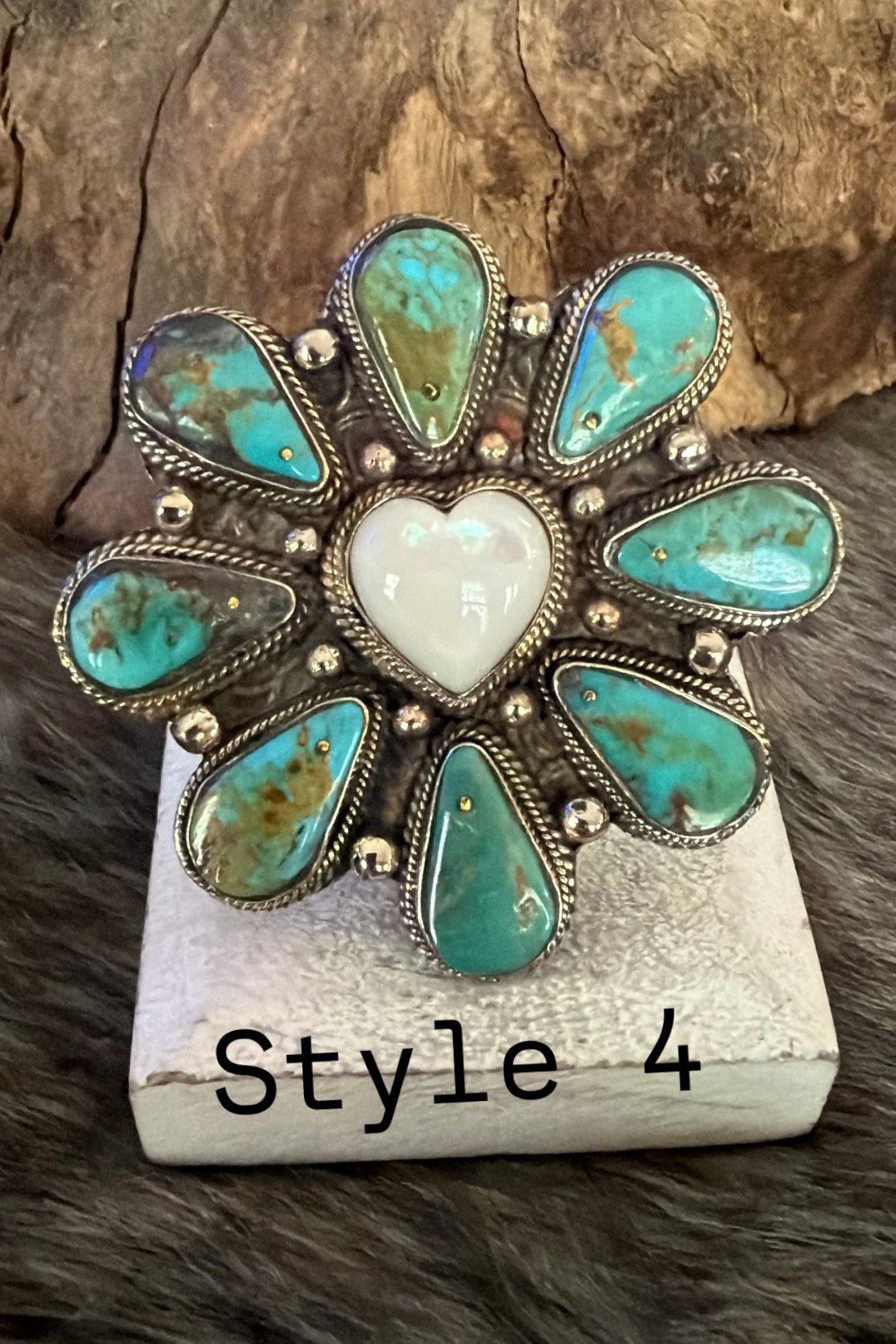 Pearl Heart In The Middle Ring - Boho Wanderlust Boutique Boho Wanderlust Boutique
