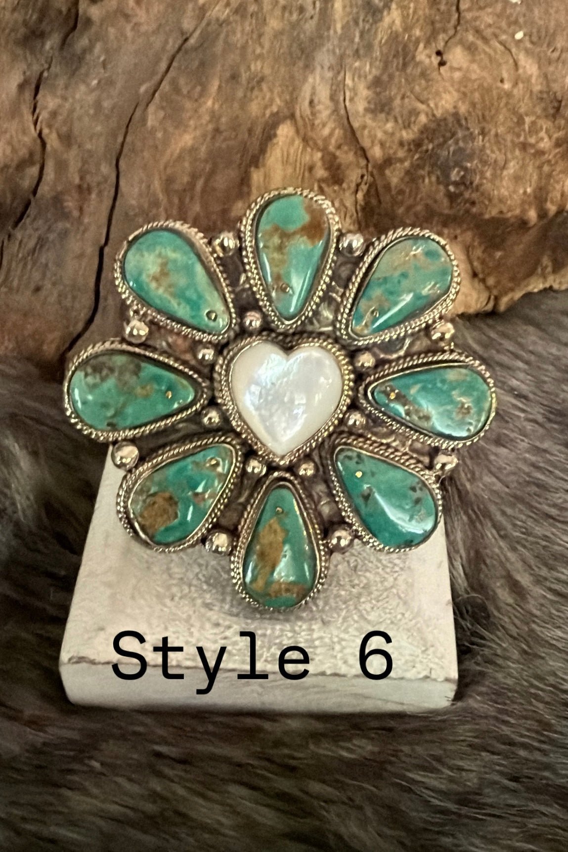 Pearl Heart In The Middle Ring - Boho Wanderlust Boutique Boho Wanderlust Boutique