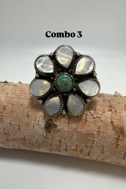Pearl Tear Drop Ring - ivyandlavyboutique ivyandlavyboutique