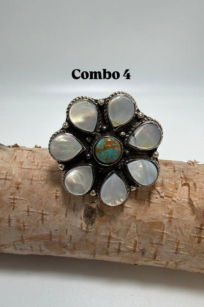 Pearl Tear Drop Ring - ivyandlavyboutique ivyandlavyboutique