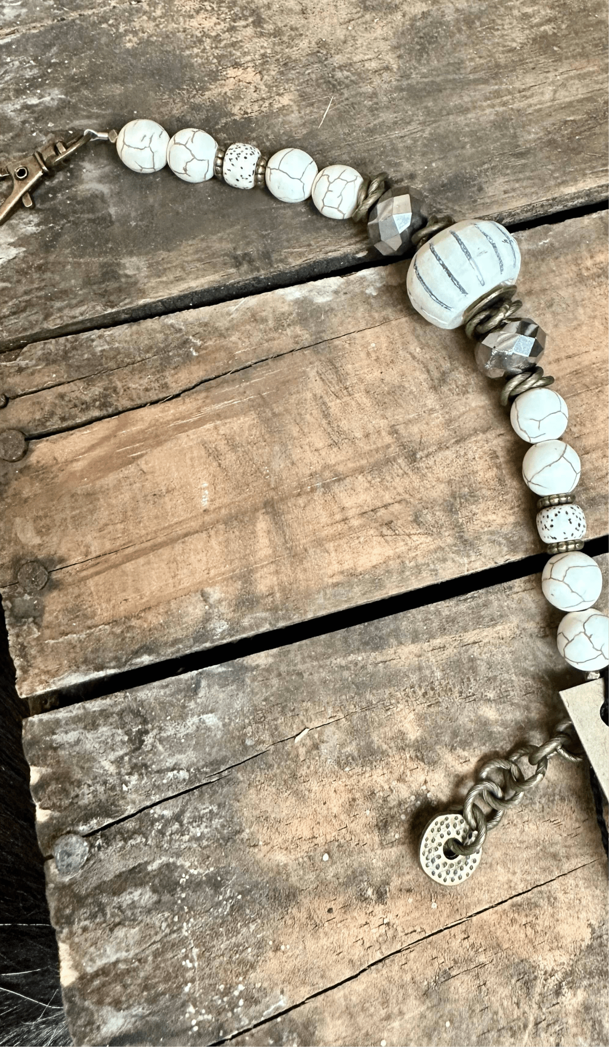 Pewter Metallic Natural - ivyandlavyboutique Scooples Jewelry