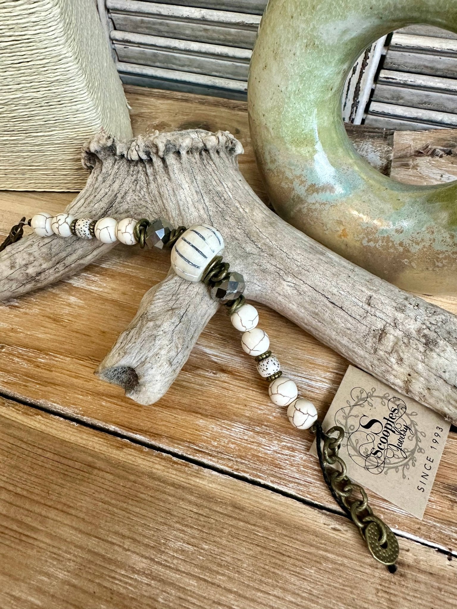 Pewter Metallic Natural - ivyandlavyboutique Scooples Jewelry