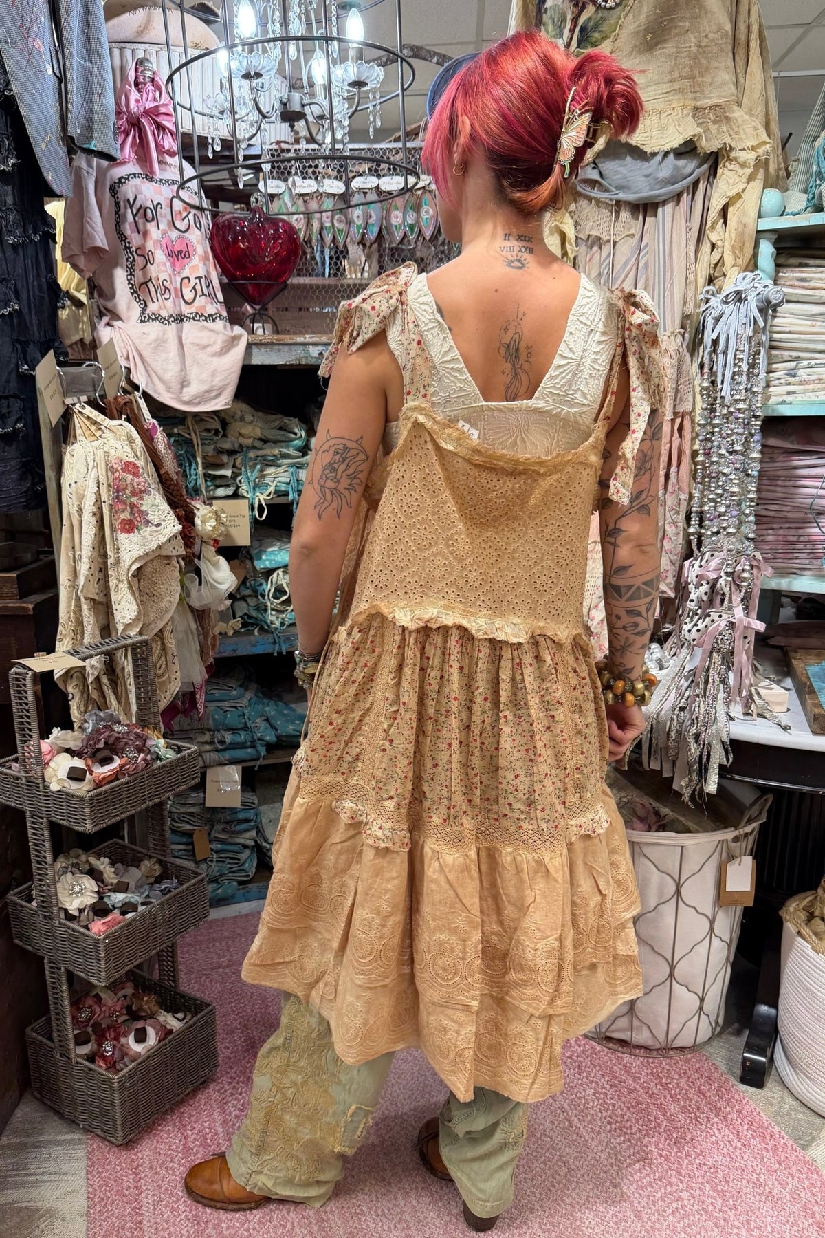 Pick Me Flowers Dress - Boho Wanderlust Boutique A Rare Bird Shop