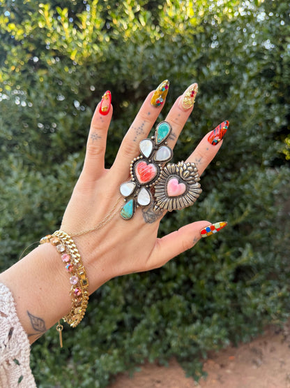 Pink Heart on Fire - Boho Wanderlust Boutique Boho Wanderlust Boutique