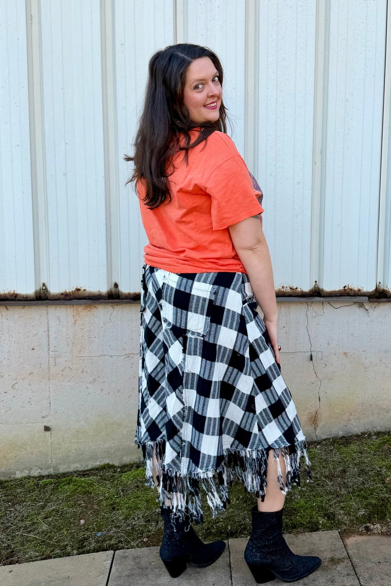 Plaid Culottes - ivyandlavyboutique Oli & Hali
