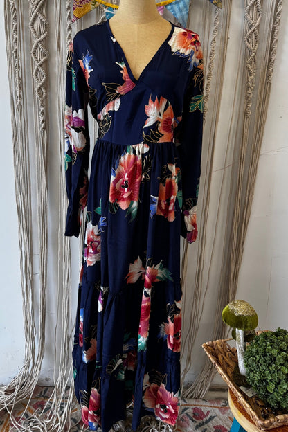 Poly Silk Button Back Dress Combo A - ivyandlavyboutique Karma Highway