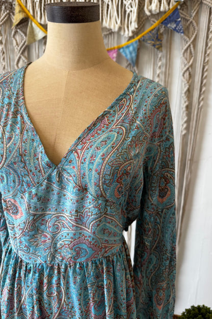 Poly Silk Button Back Dress Combo J - ivyandlavyboutique Karma Highway