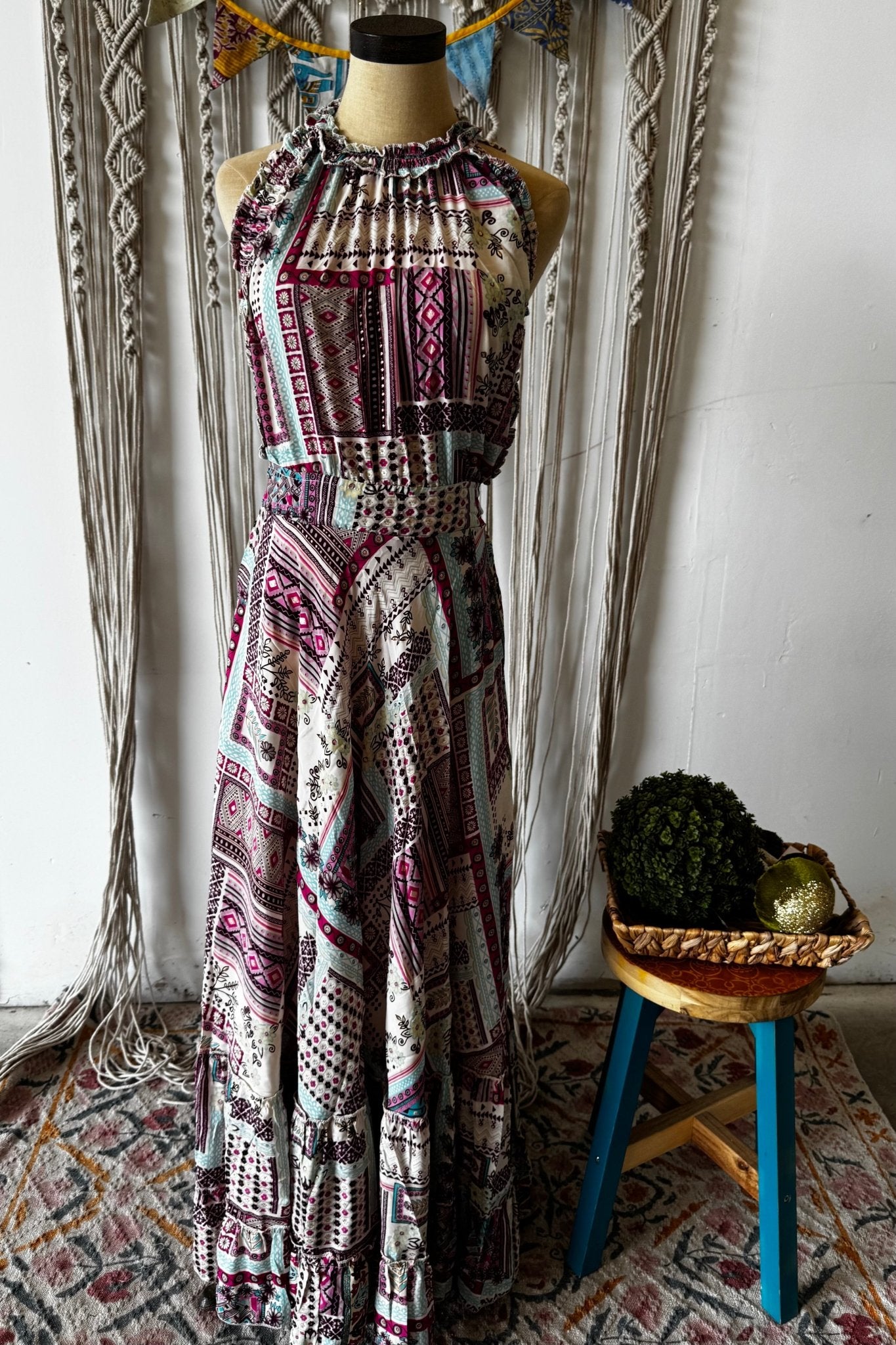 Poly Silk Jemma Dress Combo F - ivyandlavyboutique Karma Highway
