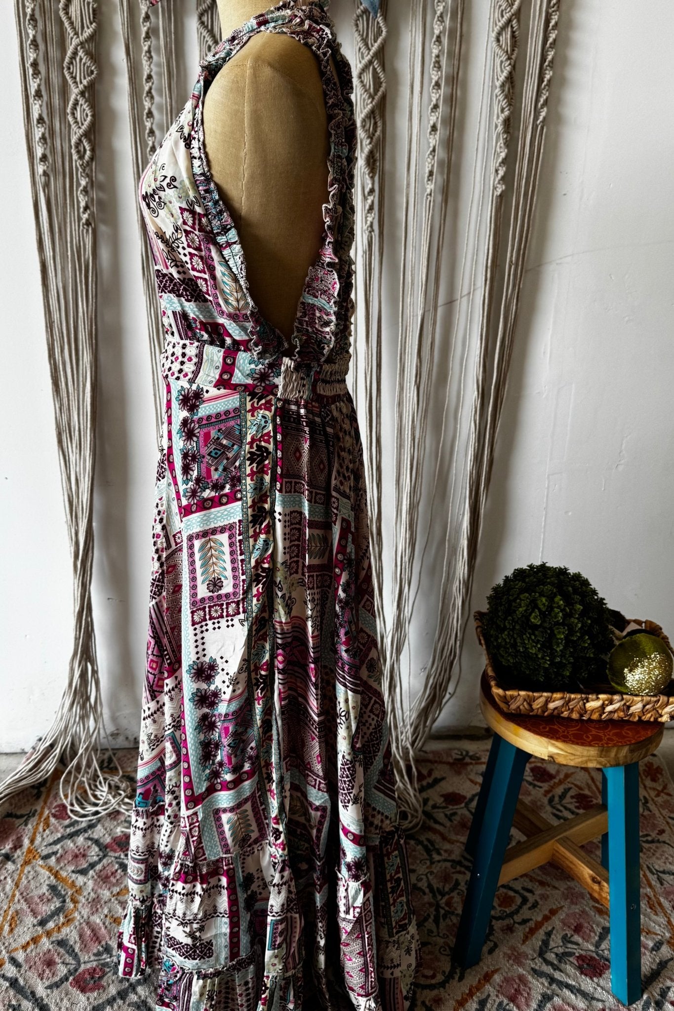 Poly Silk Jemma Dress Combo F - ivyandlavyboutique Karma Highway