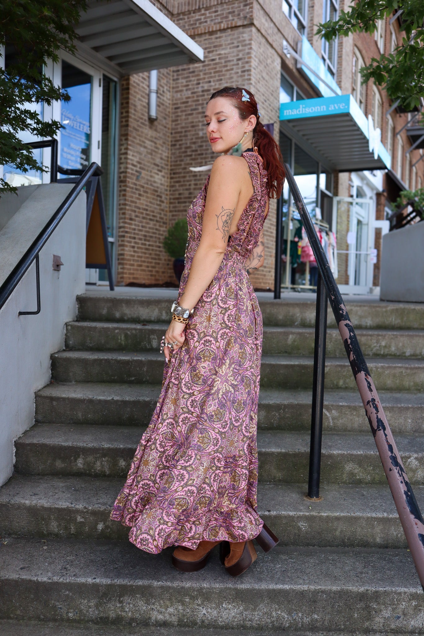 Poly Silk Jemma Dress Combo J - ivyandlavyboutique Karma Highway