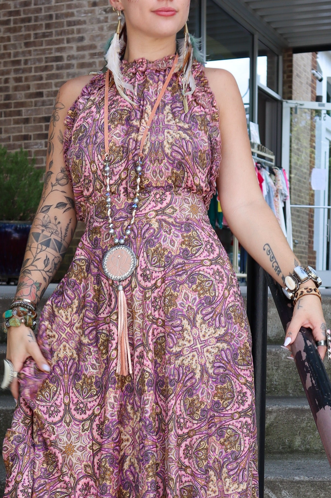 Poly Silk Jemma Dress Combo J - ivyandlavyboutique Karma Highway