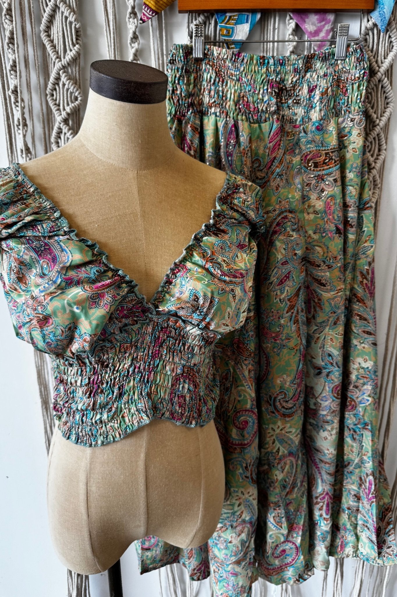 Poly Silk Kimono Combo 4 - ivyandlavyboutique Karma Highway