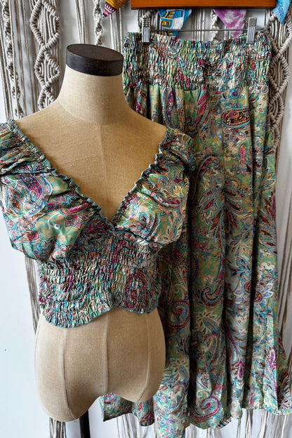 Poly Silk Kimono Combo 4 - ivyandlavyboutique Karma Highway