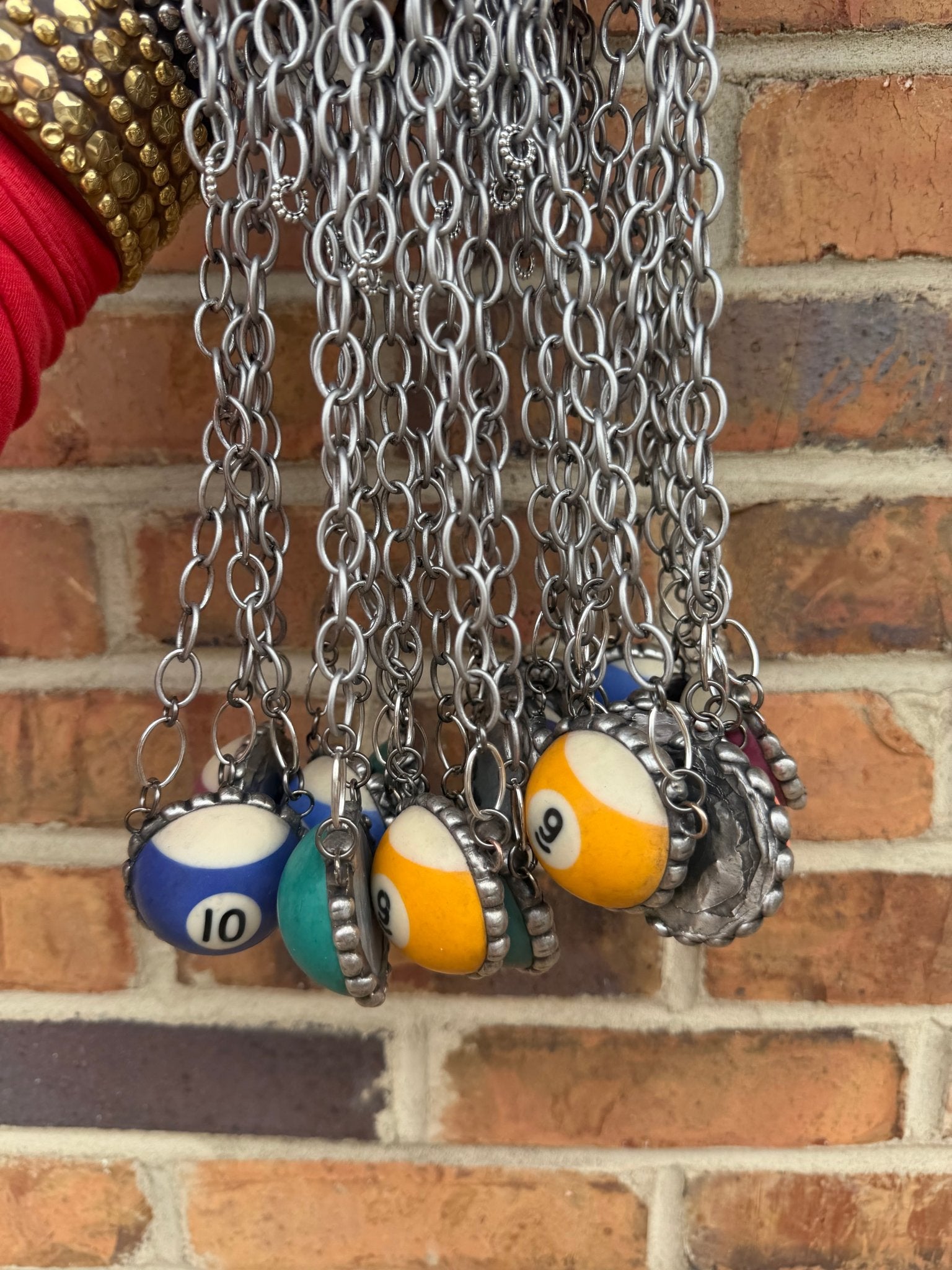 Pool Ball Necklace - ivyandlavyboutique ivyandlavyboutique