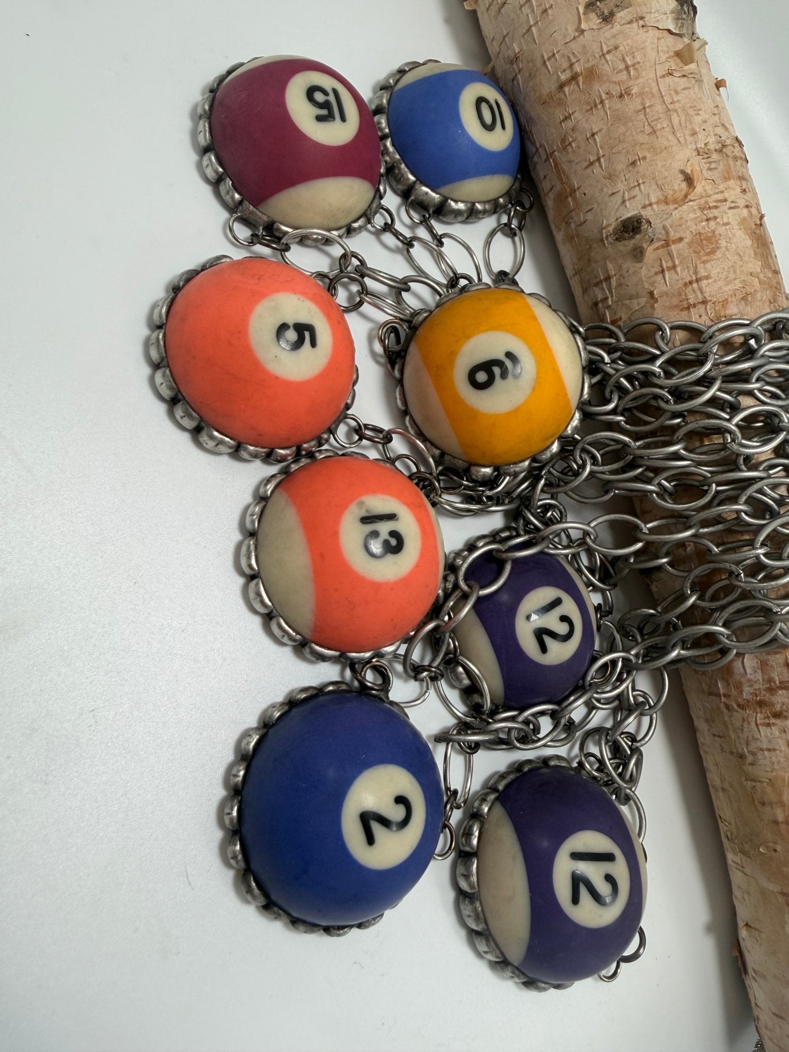 Pool Ball Necklace - ivyandlavyboutique ivyandlavyboutique