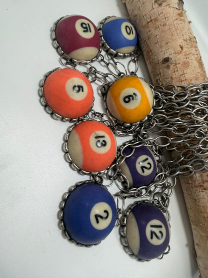Pool Ball Necklace - ivyandlavyboutique ivyandlavyboutique