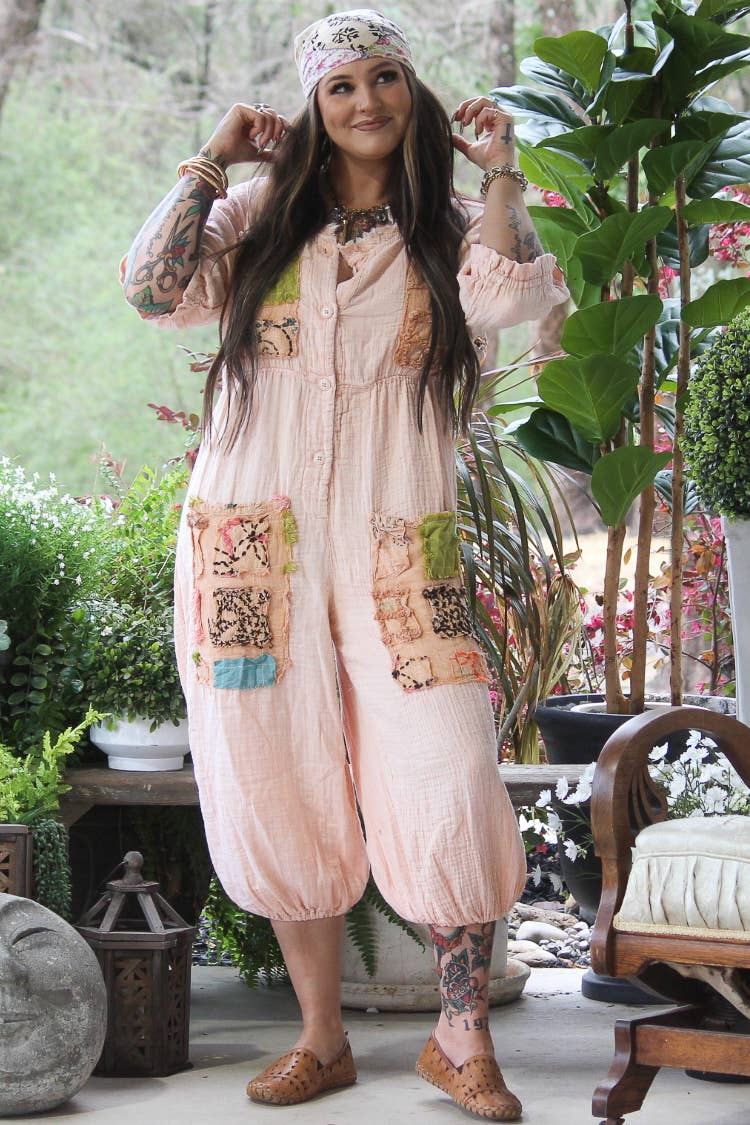 Prairie Ember Jumpsuit - ivyandlavyboutique Jaded Gypsy