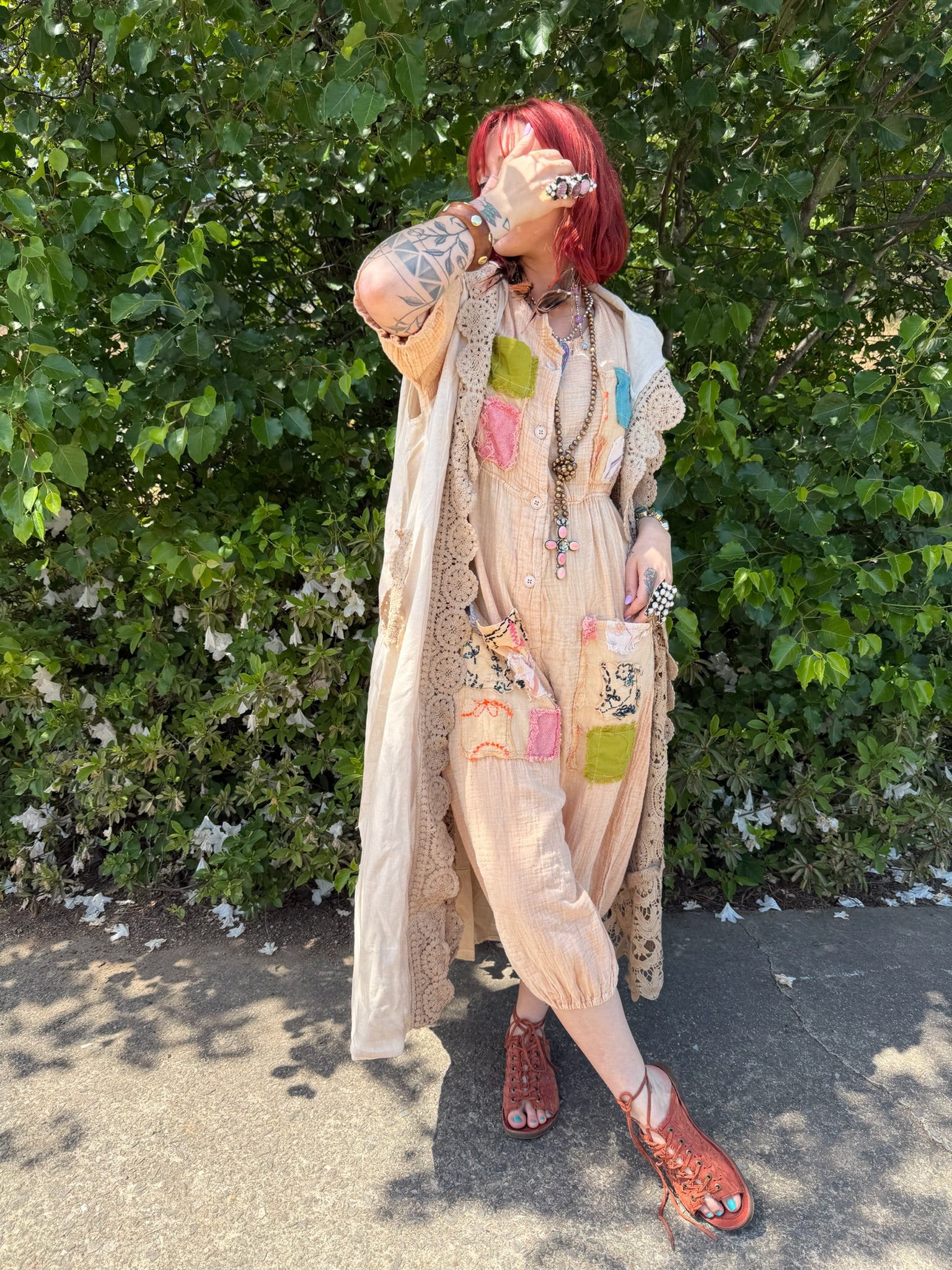 Prairie Ember Jumpsuit - ivyandlavyboutique Jaded Gypsy