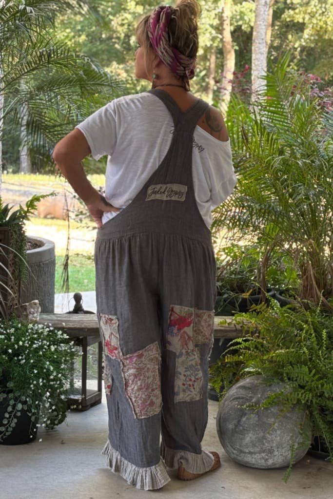 Prairie Views Overalls - ivyandlavyboutique Jaded Gypsy