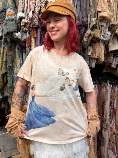 Pre Order Moon Dance Tee Float Away - ivyandlavyboutique Jaded Gypsy