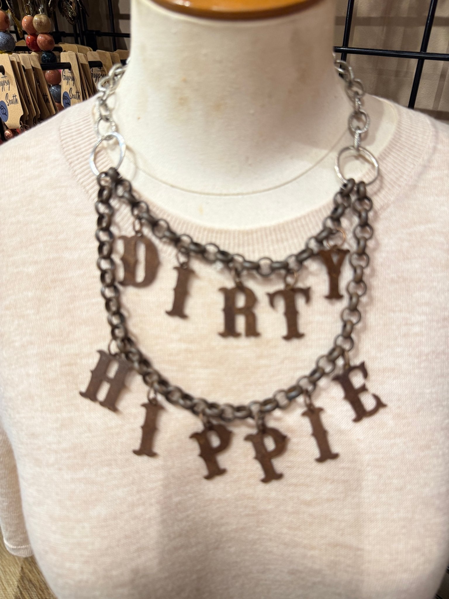 Preorder Dirty Hippie Necklace - ivyandlavyboutique Gypsy South