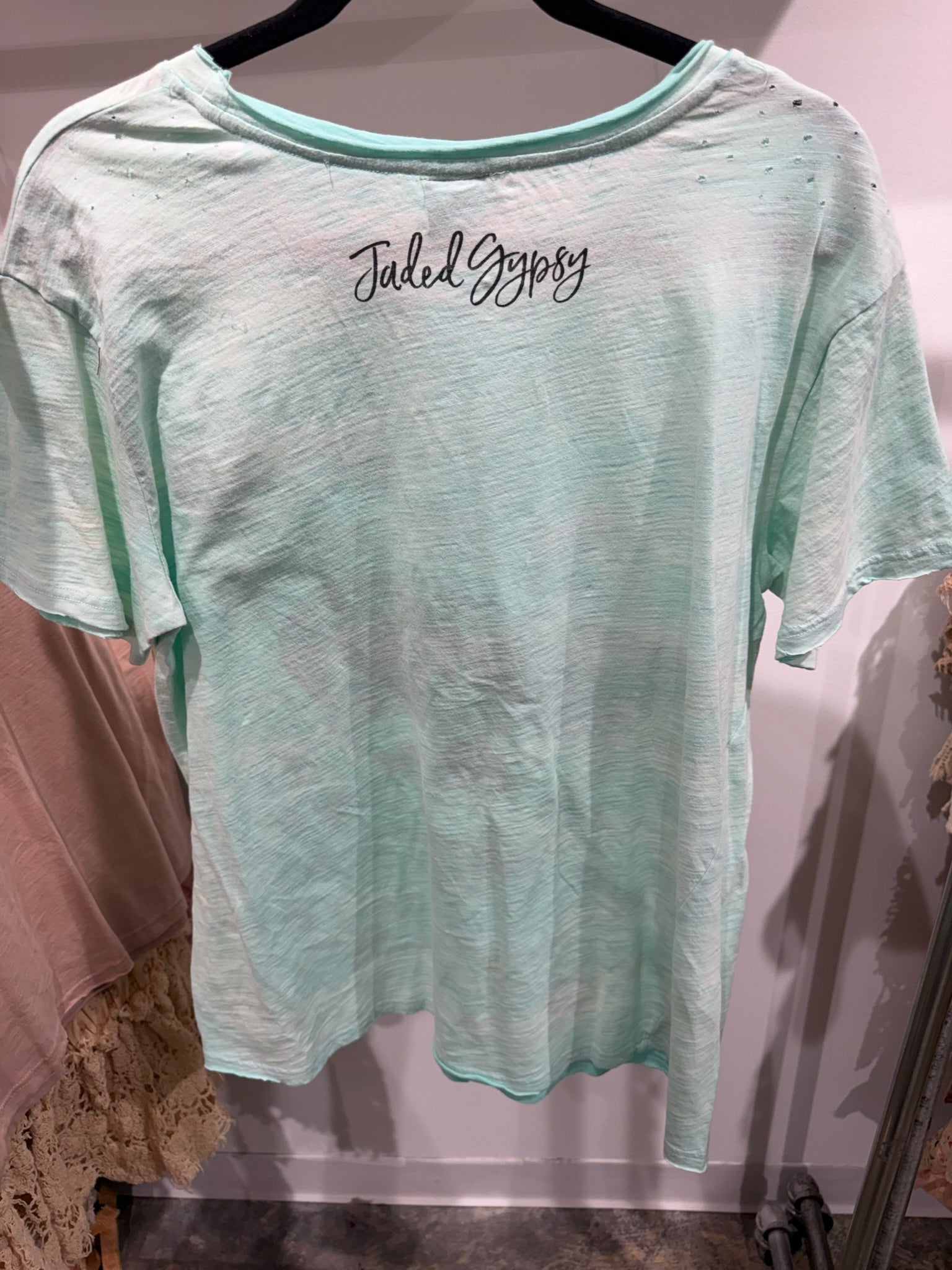 Preorder - Moon Dance Tee in Bubble Dreams ( Ships the end of April) - ivyandlavyboutique Jaded Gypsy