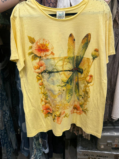 Preorder Moon Dance Tee Travel About - ivyandlavyboutique Jaded Gypsy