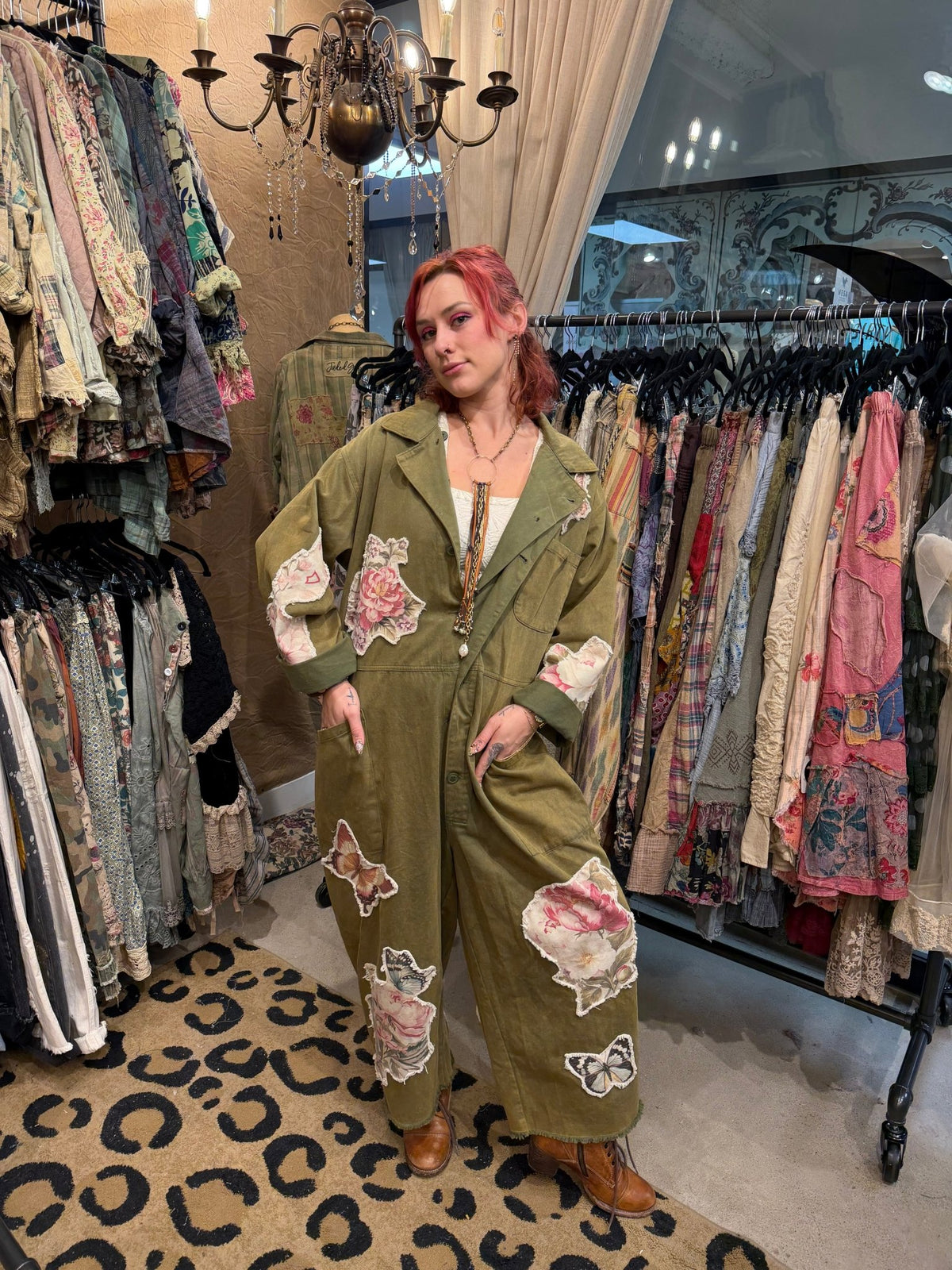 Preorder Ship December - Garden Drifter Overalls - Boho Wanderlust Boutique Jaded Gypsy