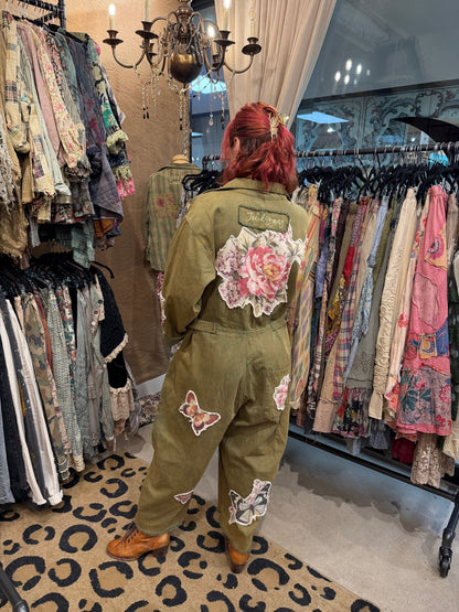Preorder Ship December - Garden Drifter Overalls - Boho Wanderlust Boutique Jaded Gypsy