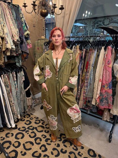 Preorder Ship December - Garden Drifter Overalls - Boho Wanderlust Boutique Jaded Gypsy